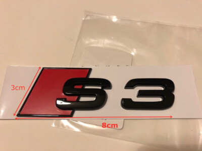 For AUDI Glossy Black /"SQ5/" Letters Emblem Car Trunk Badge Sticker Decal Logo