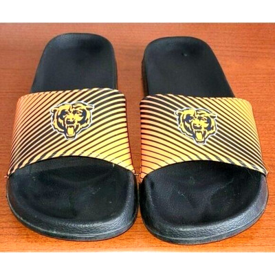 Men Chicago bear’s flip flop Chicago Bears Color Pop Contour Flip Flop FOCO main image 3