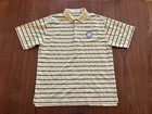 Fairway & Greene 2009 PGA Championship Hazeltine Polo Size Large Yellow Striped