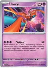 Deoxys Pokemon Chaos Rising card 032/086