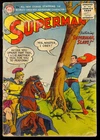 Superman #105 Unrestored Late Golden Age Superhero Vintage DC Comic 1956 GD