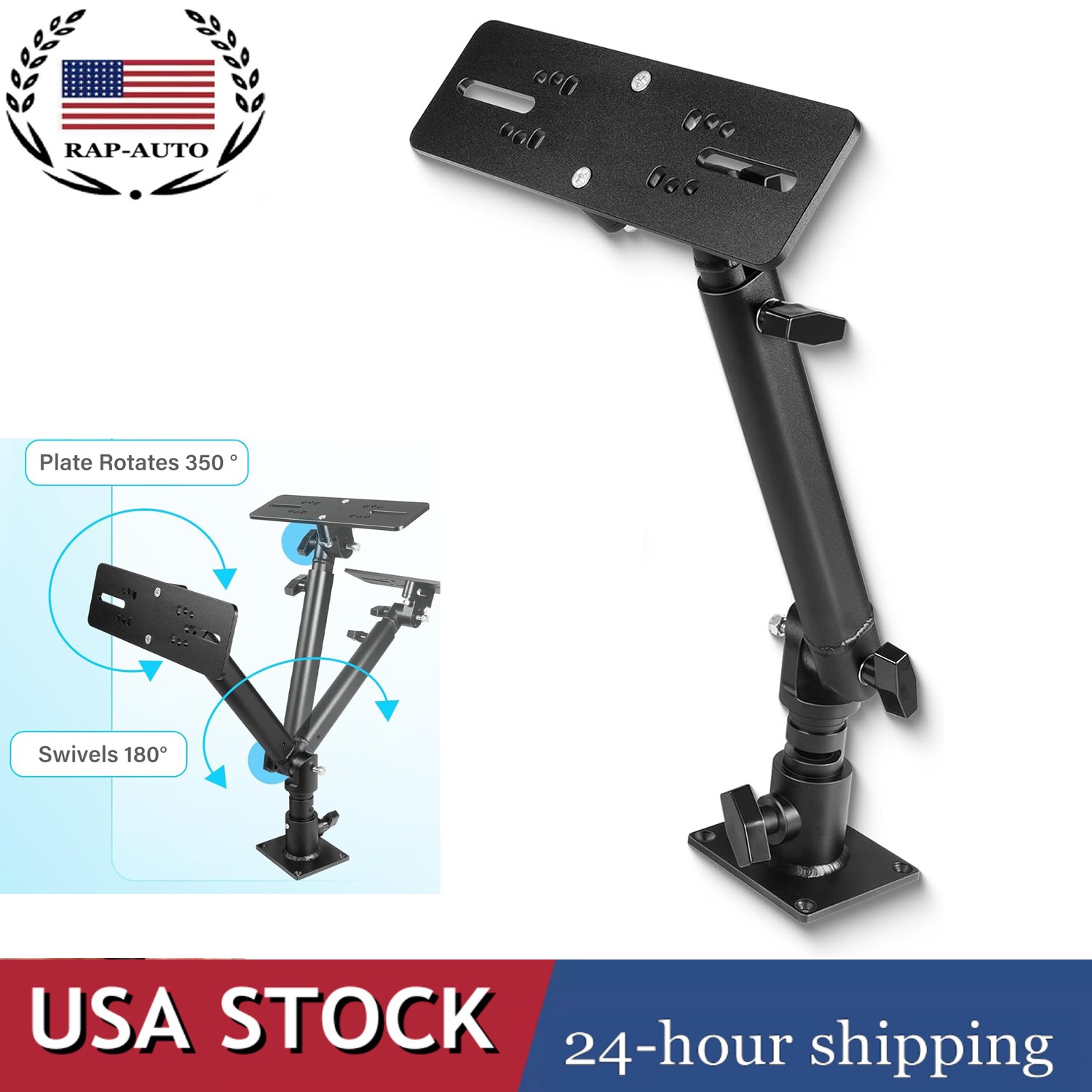 Marine Electronic Mount,Universal Fish Finder & Chartplotter