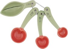 Juego de 4 cucharas medidoras Sass & Belle para cocinar, hornear y cocinar