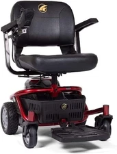 Golden Technologies - LiteRider Envy - Compact Power Chairs (Cherry Red)