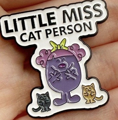 New Cat Person Enamel Pin Brooch Cat Lady Cat Dude Cat Love Cute Gift