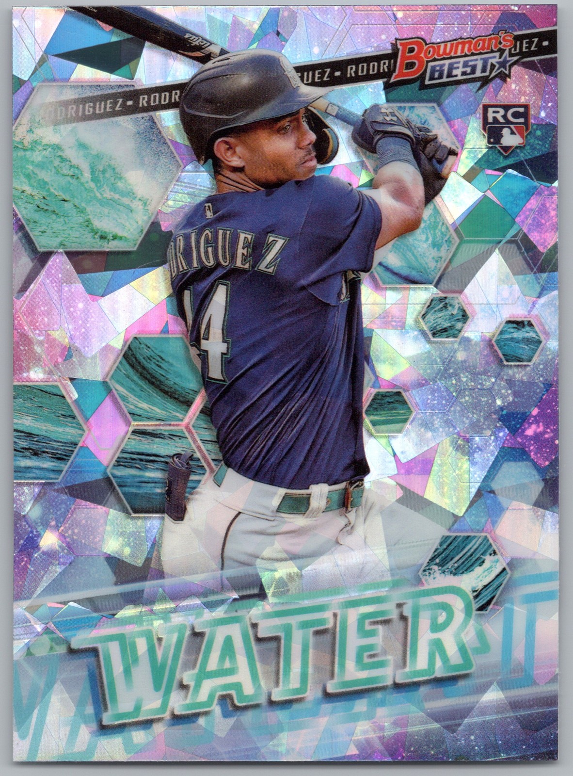 2022 Bowman’s Best Elements of Excellence Atomic Refractor Julio Rodriguez