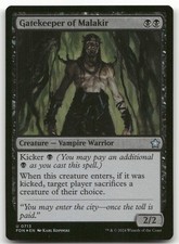 Gatekeeper of Malakir #713 (Foil) (NM) Foundations FDN Magic MTG