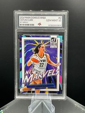 2026 Donruss WNBA #2 Caitlin Clark NET MARVELS INSERT ~GEM MINT PTA 10🔥