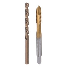 M5x0.8 Spiral Point Thread Tap and 4.2mm Drill Bit Set Machine Screw Thread Tap