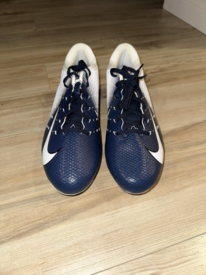 Men’s Size 10 Vapor Speed Low Detachable Football Cleats Navy/White 643160-114 Nike Vapor Speed 3 White Men main image 2