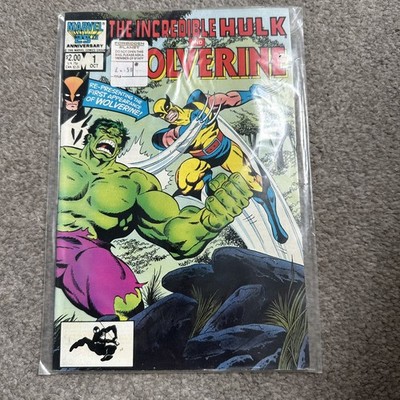 Marvel Comics 25th Anniversary #1 Incredible Hulk & Wolverine first appearance 