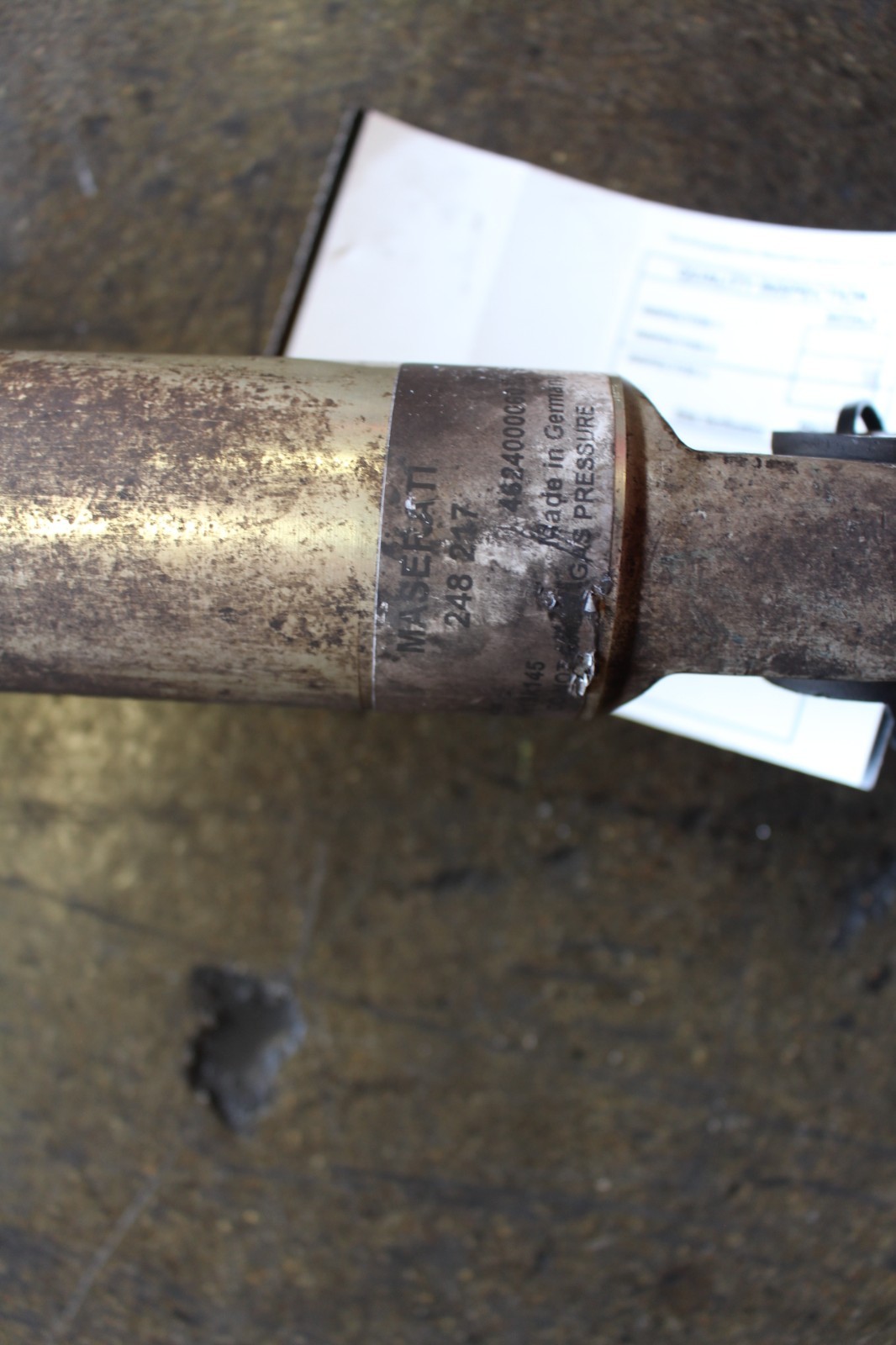 Maserati Granturismo, Rear Shock Assembly / Strut Absorber, Used,  P/N 248217