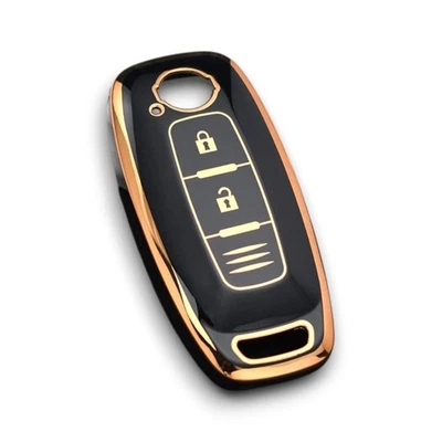 Key Cover For Nissan Juke Note Altima Cube Qashqai Remote 3 Button Fob Case