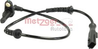 Metzger Sensor, Raddrehzahl Hinterachse Links FüR Dacia