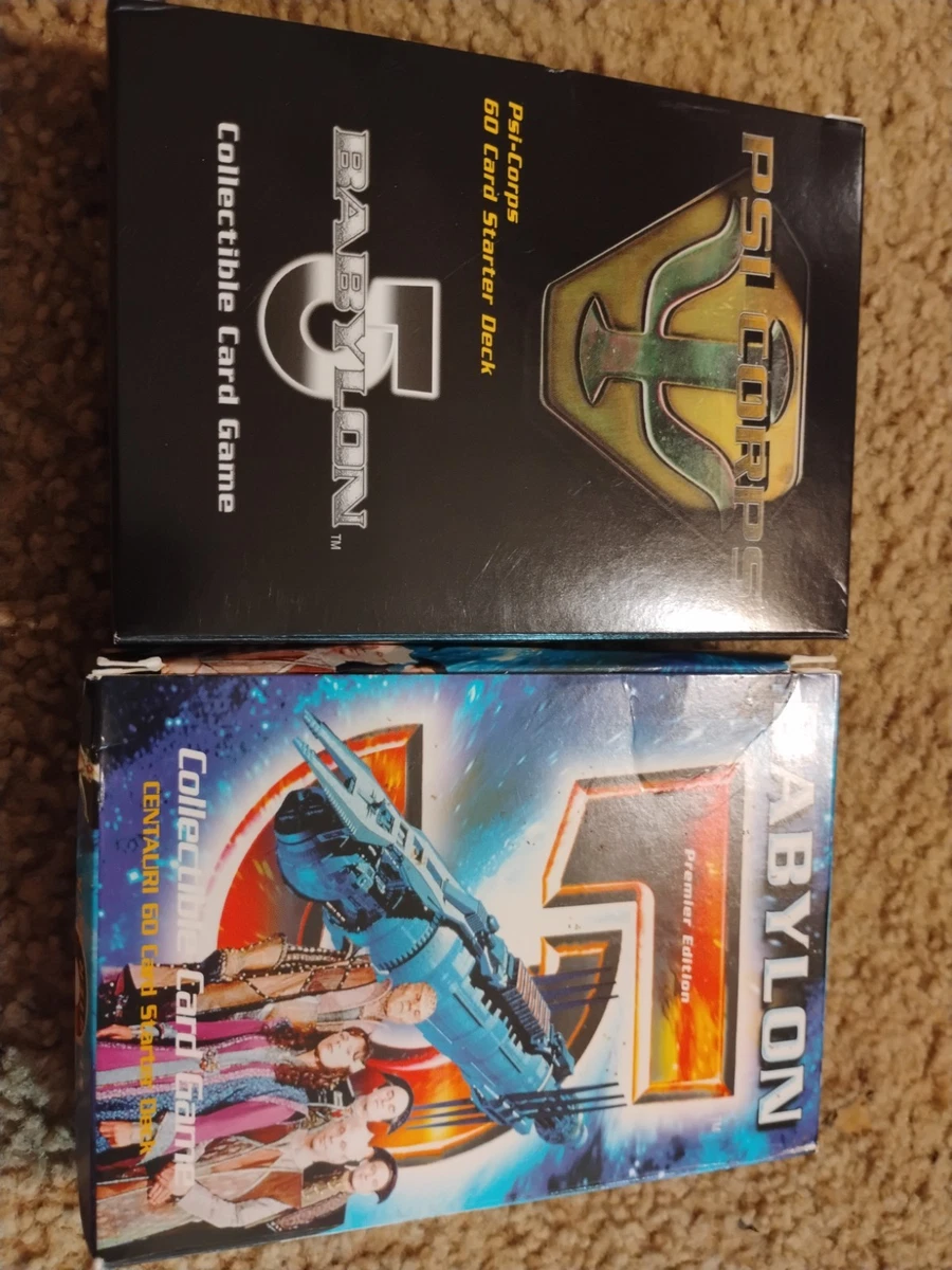 babylon 5 ccg booster box The Shadows Game Card Sealed 1998 Booster box from the Wheel of Fire edition Babylon 5 CCG | Doublezetacards
