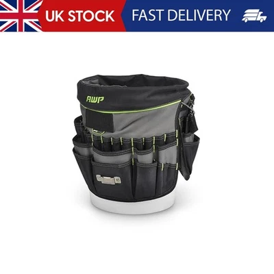 AWP 51-Pocket Bucket Tool Organizer for Easy Tool Access, Fits Most 5-Gallon Buc
