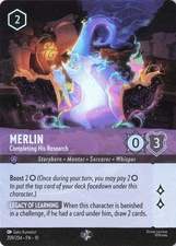 Merlin - Completing His Research (Epic) 209/204 Whispers in the Well Holo
