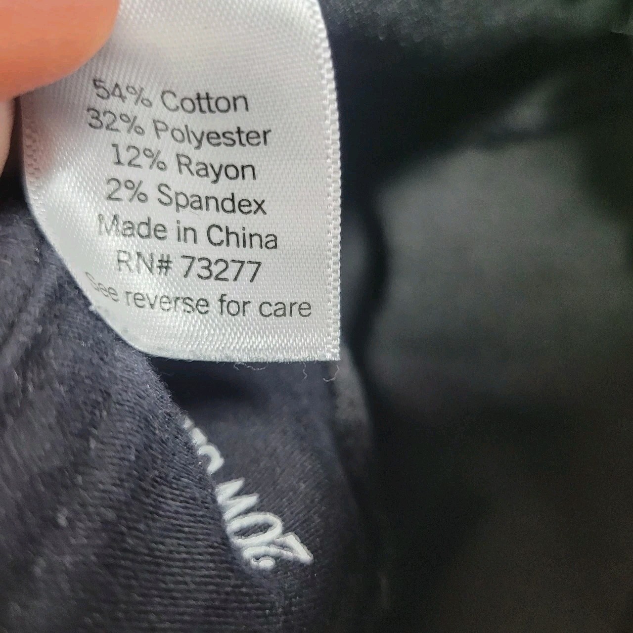 Croft & Barrow Solid Black Effortless Stretch Pan… - image 6