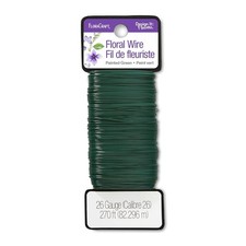 26 Gauge Floral Wire 270 Feet Green
