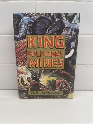 King Solomon's Mines by H Rider Haggard 1998 HCDJ BOMC Hardcover Book