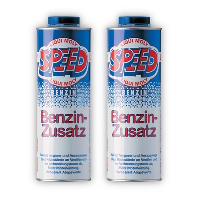 2x Additiv LIQUI MOLY 5105 Speed Benzin-Zusatz Reinigung+Leistung Anti