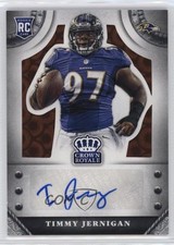 2014 Panini Crown Royale Retail Bronze Pyramid 68/75 Timmy Jernigan Auto a8r