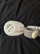 Sony Walkman SRF-M85W AM FM Portable Radio S2 Sports w/ Clip Arm Band
