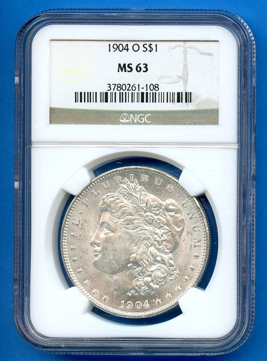 MS 63 Graded 1904 Year Morgan US Dollars (1878-1921) for sale | eBay