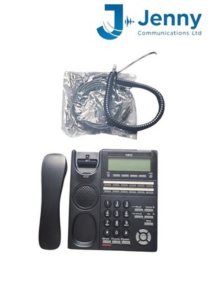 NEC DT900 ITK-12D IP Display Telefon Schwarz | 12 Tasten BE118965 | Business VoIP Schreibtisch