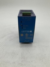 LUTZE DRAN120-24B DIN Rail Power Supply USED