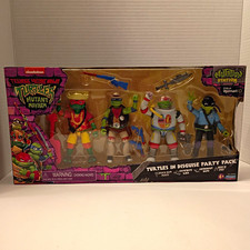 Playmates Toys TMNT Mutant Mayhem Turtles in Disguise Party Pack Exclusive