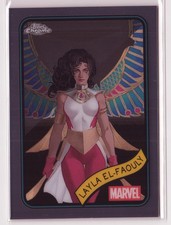 2025 Topps Chrome Marvel Layla El-Faouly #10 Base