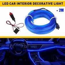 LED Strip Light Decor For Car Interior Lights Flexible Ambient Neon Lamp Rope