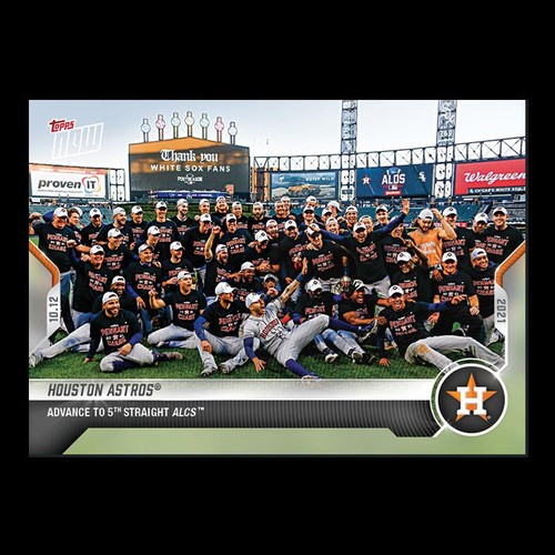 2021 Topps Now 961 HOUSTON ASTROS®
