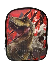 Jurassic World Dinosaur Mini Backpack T-Rex Red Black Small
