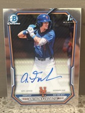 2026 Bowman Chrome 1st Bowman Auto Anthony Frobose New York Mets #CPA-AFR