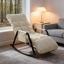 Schaukelstuhl Liegestuhl Schaukelsessel Schwingsessel Relaxstuhl Gartenliege