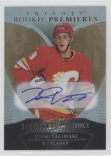 2018 Upper Deck Trilogy Uncommon Rookies Tier 1 347/399 Juuso Valimaki Auto 15ok