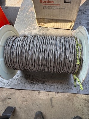 Gordon/Serv-Rite J20-2-S-314 Stainless Steel Braid Thermocouple Wire 265 feet