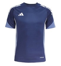 Adidas Youth Tiro 25 Competition T-Shirts Run Navy GYM Kid Top Tee Shirt JI6561