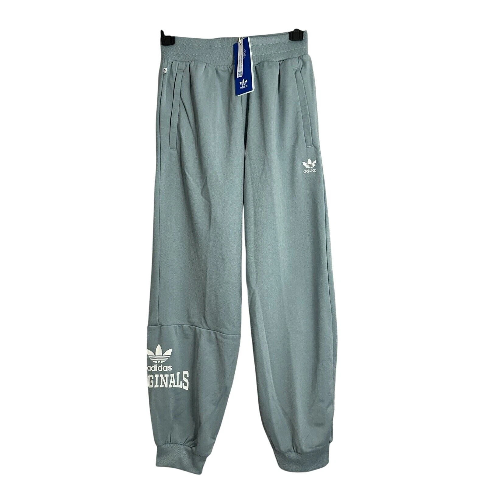 Adidas Originals HL6883 Girl Track Pants Magic Grey Medium New