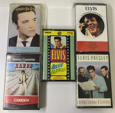 Lot Of 5 Elvis Presley Cassette Tapes
