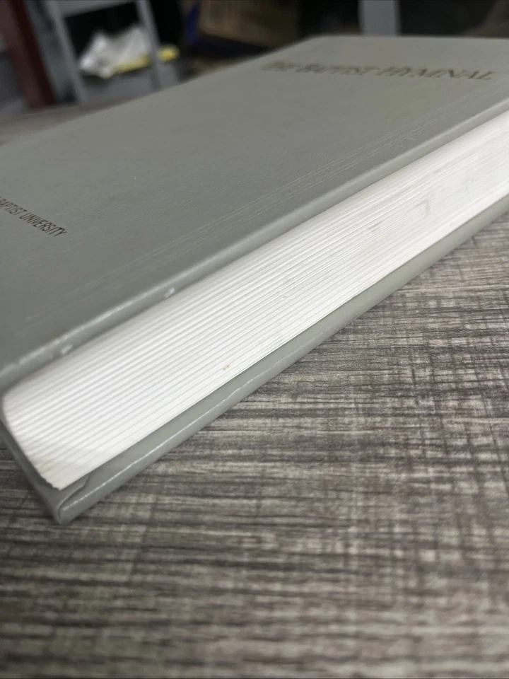 THE BAPTIST HYMNAL Hymn Book Grey With gold HB- Good Foto 2 de 4
