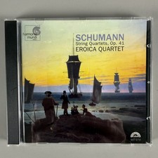 Schumann: String Quartets Op. 41 Nos. 1-3 Eroica Quartet CD Harmonia Mundi