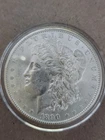 1890-P Morgan Silver Dollar BU 90% silver. Personal Collection   Nice Shine...