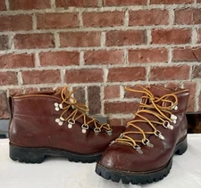 Vintage Danner 6490 Original Mountain Trail Light Hiking Boots Men's 8.5 D USA