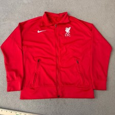 Nike Kids Liverpool F.C. Dri-FIT Full Zip Track Jacket Red XL