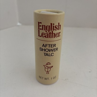 English Leather After Shower Talc 1oz New Vintage