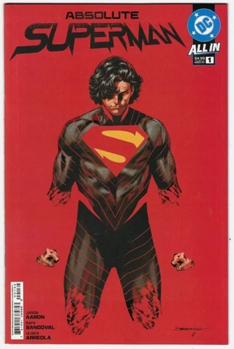 ABSOLUTE SUPERMAN #1 2ND PRINT DC COMICS 2025 RAFA SANDOVAL MAIN NM