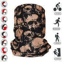 Multifunktionstuch Schlauchschal Mund-Nasen-Bedeckung Halstuch Maske Fahrrad